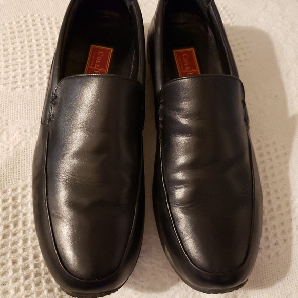 cole haan black leather